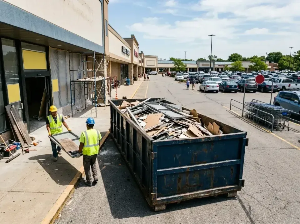 retail-store-renovation-debris-003 — frequently asked questions, Roll-off Dumpster Rentals in Rosenberg, TX
